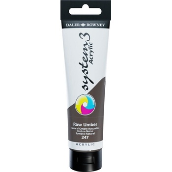 Daler-Rowney System3 АКРИЛНА боя Raw Umber 150 ml 1 бр (129150247)