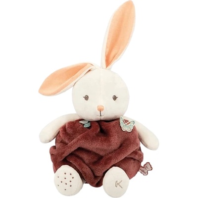 Kaloo Бебешка плюшена играчка Kaloo - Bubble of Love, Зайче, Cinnamon, 30 сm (K214003)