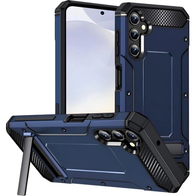 Techsuit Калъф Hybrid Armor Kickstand за Samsung Galaxy S24 Plus - Тъмносин KP31041 (31041)