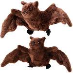 BEPPE Bat mascot brown 30cm 13964