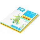 Farebný papier IQ color 5x50 mix intenzívne farby A4 80g
