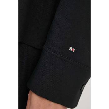 Tommy Hilfiger Блуза Tommy Hilfiger в черно с изчистен дизайн WW0WW43364 (WW0WW43364)