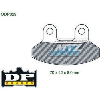 Destičky brzdové DP029 DP Brakes - směs Premium OEM Sinter (odp029) DP029