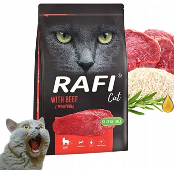 DOLINA NOTECI Rafi Cat s hovädzím mäsom 7 kg