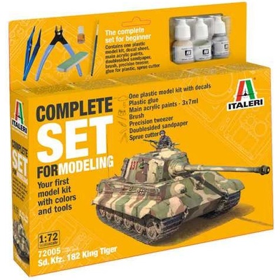 Italeri Sd.Kfz.182 King Tiger (Complete Set) 1:72