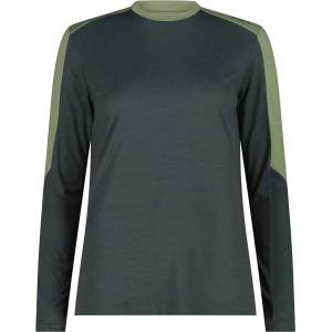 CMP Дамски вълнен пуловер CMP Women's T-Shirt 36N1916 Merino longsleeve - Jungle - размер 38 (EU) (105-7527-0313)