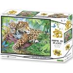 Prime 3D puzzle - Ягуари при басейна 100 бр (46pr-10527)
