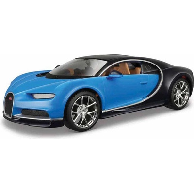 Maisto Kit Bugatti Chiron Modrá 1:24