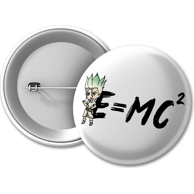 Dr. Stone placka E = MC2 50 mm