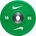 Nike strength Бъмпер тежести Nike Strength Pro Urethane Bumper Plates 10 kg green/white