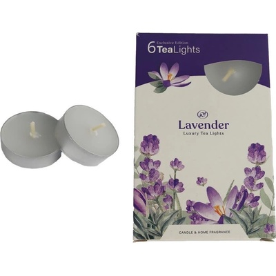 Santo Candles Levanduľa 6 ks