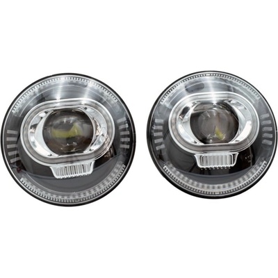 Súprava 7" LED svetlometov, RGB, Jeep Wrangler JK, TJ, CJ's, serie Galaxy