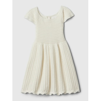 GAP Бебешка плетена рокля GAP GAP | Byal | Момичешки | 50-62
