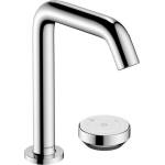 Hansgrohe Tecturis S - Смесител за умивалник със сифон, монтаж с 2 отвора, CoolStart, EcoSmart+, хром 73353000 (73353000)