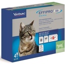Veterinární přípravky Effipro DUO Spot-on Cat 1-6 kg 50 / 60 mg 4 x 0,5 ml