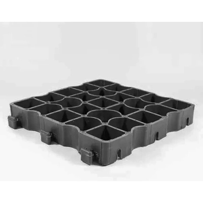 Puruplast E50 33 x 33 x 5 cm černá 1 ks