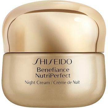Image 1 of Shiseido Benefiance NutriPerfect подхранващ и интензивно ревитализиращ нощен крем против стареене на кожата за жени 50 мл