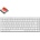 Keychron K3 Pro White QMK/VIA Gateron Low Profile Red Switch (K3P-P1)