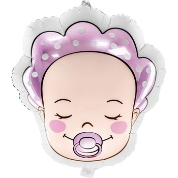 Party Deco Фолиев Балон, Бебе Момиче, 40х45см