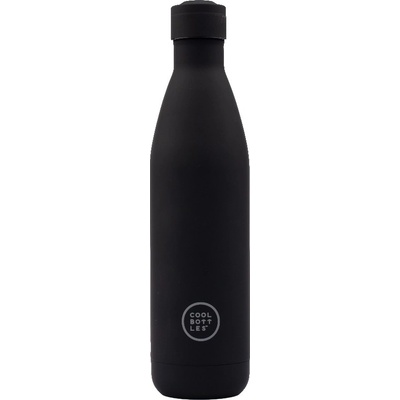 Cool Bottles Termo fľaša z nehrdzavejúcej ocele Mono Black 750 ml