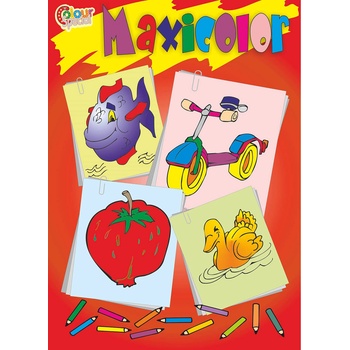 Image 1 of Boek Specials Nederland bv КНИЖКА ЗА ОЦВЕТЯВАНЕ maxicolor 80 СТР. 2 ВИДА