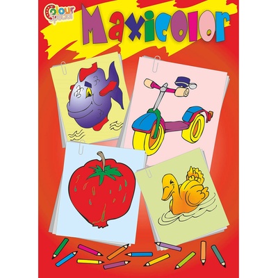 Boek Specials Nederland bv КНИЖКА ЗА ОЦВЕТЯВАНЕ maxicolor 80 СТР. 2 ВИДА
