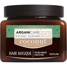 Arganicare Coconut Hair Mask for dull very dry & frizzy hair 500 ml