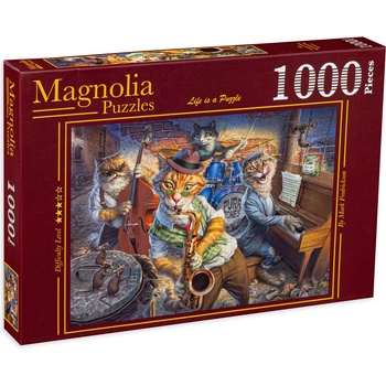 Magnolia Пъзел Magnolia от 1000 части - Котета музиканти (3403)