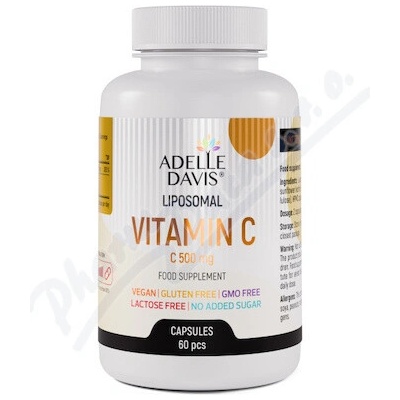 ADELLE DAVIS Liposomal vitamin C 50 g 60 kapslí