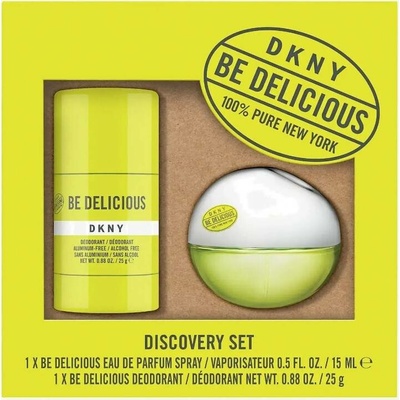 DKNY Be Delicious EDP 15 ml + tuhý deodorant 25 g