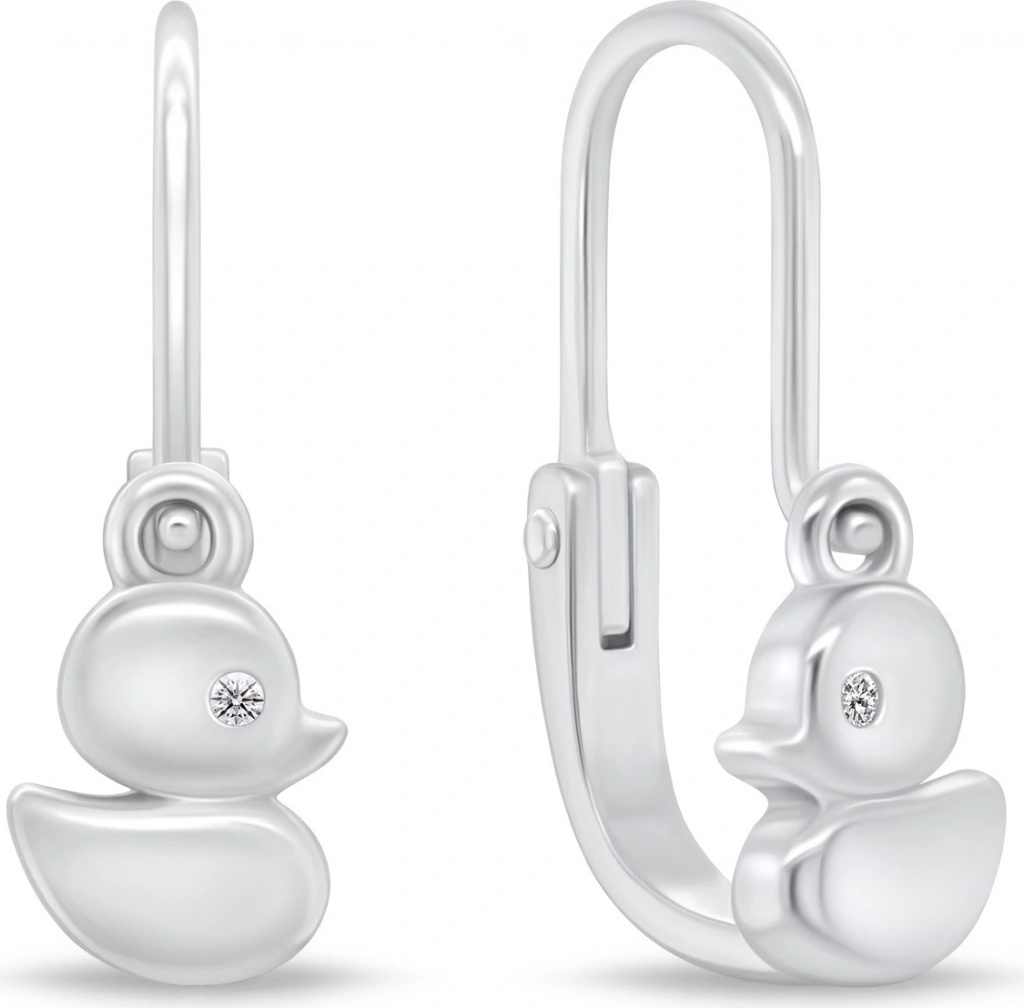 Brilio Silver náušnice EA186W
