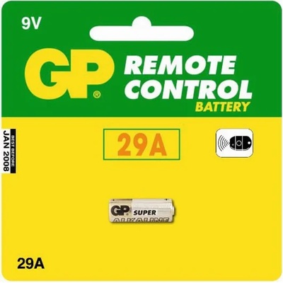 GP Batteries Батерии алкални GP Remote Control А29, 9V, цена за 1 бр (GPBALR299V)