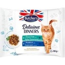 Butcher's Cat Delicious Dinners Ocean Fish Haddock 4 x 100 g