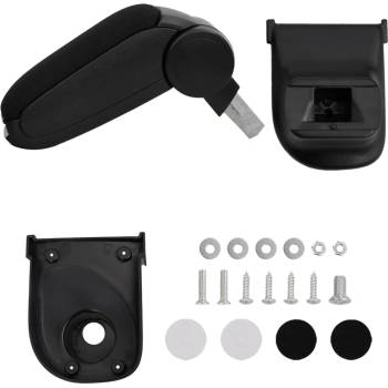 Image 1 of vidaXL Подлакътник за кола черен 15x35x(30-47) см ABS (154686)