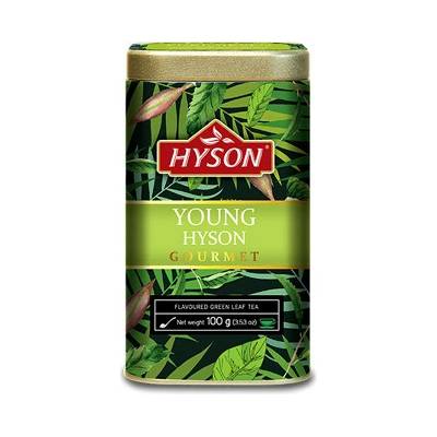 Hyson Čaj zelený listový Hyson Young Gourmet 100 g a