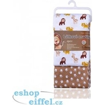 T-tomi Látkové osušky 80 x 100 cm 2 ks Monkey / opice