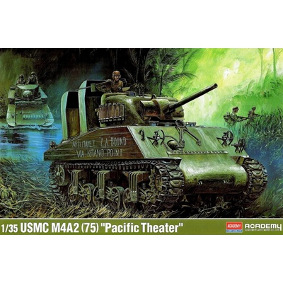 Academy USMC M4A275 Pacific theater reedice 1:35
