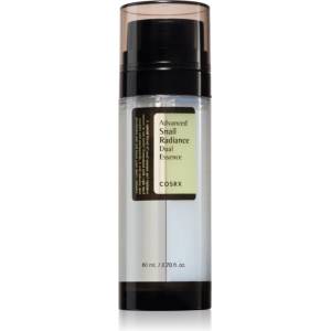 COSRX Advanced Snail Radiance Dual Essence озаряващ хидратиращ серум с екстракт от охлюви 80ml