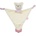BabyJem Кърпа за гушкане BabyJem - Мече, розова (603)