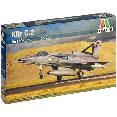 Italeri Model Kit letadlo 1408 Kfir C.2 1:72