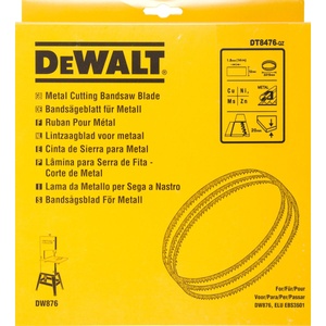 DEWALT лентов трион за цветни метали и пластмаси, прави разрези, ширина 12 мм DT8476 (DT8476)
