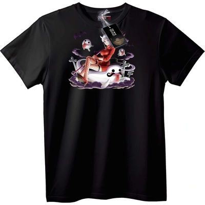 NOONEBRAND Тениска Halloween Духове - 2XL, Black