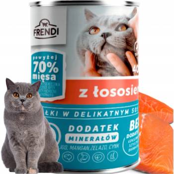 Frendi kúsky v jemnej omáčke s lososom 400 g