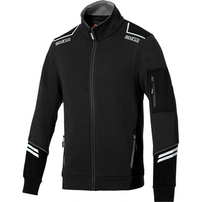 Sparco Alabama Tech Full Zip pánská mikina černá