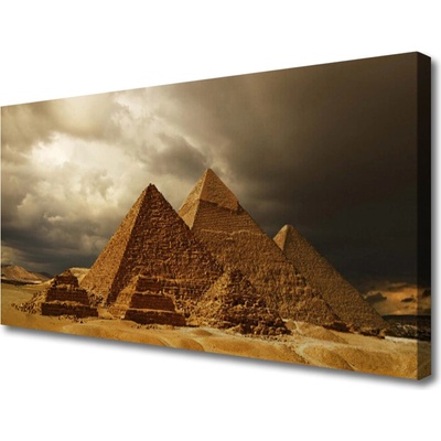 Obraz na plátne Pyramídy architektúra 100x50 cm