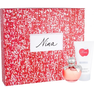 Nina Ricci Nina EDT 50 ml + telové mlieko 75 ml darčeková sada