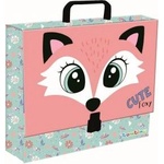 Unipapel Wide briefcase A4 XL Fox