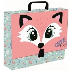 Unipapel Wide briefcase A4 XL Fox