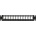 Lanberg patch panel blank 12 port 1U 10" ftp for keystone modules black v2 (PPKS-9212-B)