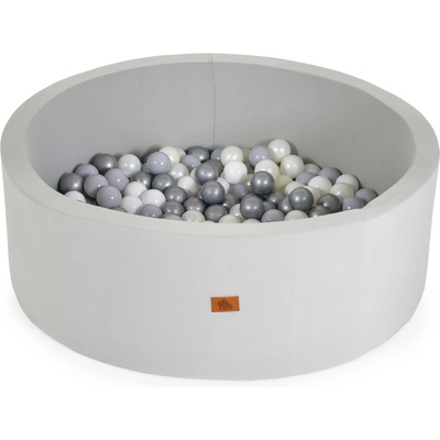 Moni Toys Басейн с 200 топки сив - bp02-5 (111968)